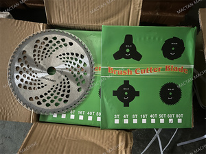 Cuchilla para Desbrozadora de Césped 40T/60T/80T, Disco de Corte de 10 Pulgadas, Cuchilla para Recortadora de Césped, Accesorios para Desbrozadora - Product Image 5