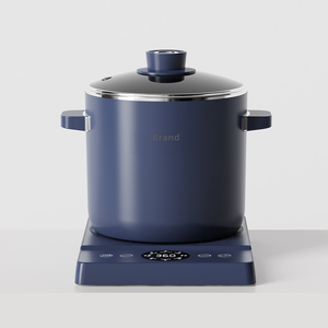 Nồi nấu đa năng điện chất lượng cao 2.2L, lòng nồi chống dính, màn hình kỹ thuật số, hẹn giờ, tự giữ ấm, dùng cho gia đình - Product Image 4