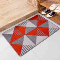 Tapis de bain Dada : Tapis de douche antidérapant en caoutchouc personnalisé, lavable, absorbant, pour baignoire, tapis de sol de salle de bain, paillasson