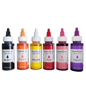 สีผสมอาหารชนิดน้ำ ใช้แล้วทิ้ง เป็นมิตรกับสิ่งแวดล้อม ปลอดภัยสำหรับอาหาร น้ำหนัก 57 กรัม สำหรับตกแต่ง<span class=keywords><strong>เค้ก</strong></span> <span class=keywords><strong>ครีม</strong></span> ฟองดอง - Product Image 1