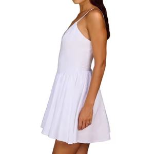 Vestido de Verano de Algodón con Cuello en V Profundo Personalizado para Mujer, Halter sin Mangas, Ajustado, Mini Vestidos de Lujo para Damas - Product Image 4