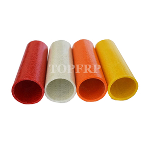 ท่อไฟเบอร์กลาสทรงกลมแบบพัลทรูชั่น คอมโพสิต FRP GRP ความแข็งแรงสูง - Product Image 1