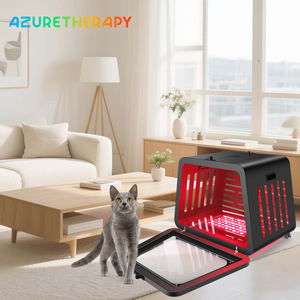 Azure OEM ODM köpek kedi evcil hayvan sandığı ev kullanımı kızılötesi PDT kırmızı işık terapi taşıyıcı kulübesi sağlık cihazı yatak ev metalden yapılmış - Product Image 1