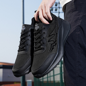 Zapatos Deportivos de Moda para Hombre, Talla Grande, Parte Superior de Malla Transpirable, Suela Ligera de EVA, Estilo Informal para Caminar, Primavera/Verano - Product Image 6