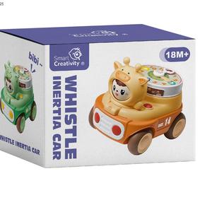 <span class=keywords><strong>Voiture</strong></span> jouet bébé dessin animé Mini mignon sifflet plastique véhicule inertiel éducation <span class=keywords><strong>Friction</strong></span> puissance voitures jouets pour enfants - Product Image 5