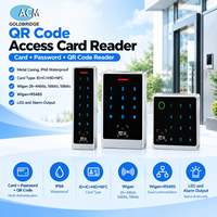 Lecteur de codes QR étanche IP66, clavier métallique RFID 125KHz, système de contrôle d'accès autonome pour porte, vente en gros directe usine