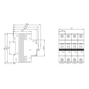 JIELI good price MCB with high quality