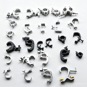 Customized Professional Aluminum Stage Hook 2 Inch Trussing <b>Clamp</b> Black/Silver Stage Accessories for Moving Head - Product Image 1