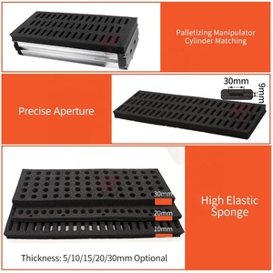 EPDM โฟม130*390สำหรับระบบอัตโนมัติรวมชิ้นส่วนนิวเมติกสูญญากาศสายพานลำเลียงหุ่นยนต์ดูดสูญญากาศ - Product Image 5