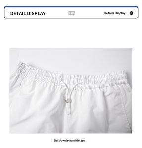 Pantalones Cortos Tácticos Marrones para Hombre con Cordón Lateral, Pantalones Casuales Holgados de Cinco Bolsillos para Hombre, Ropa Exterior de Longitud Media - Product Image 5