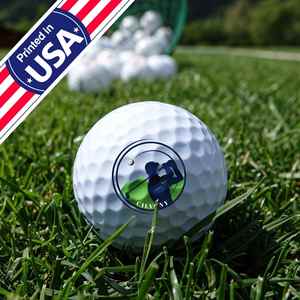 Pelotas de Golf de Goma Impresas con UV, Resistentes al Agua, Profesionales, con Logotipo Personalizado de Alta Calidad - Product Image 4