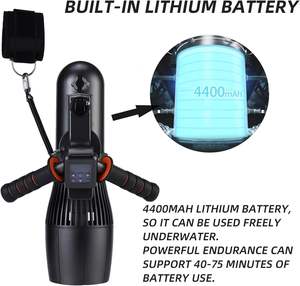 <span class=keywords><strong>Scooter</strong></span> Acquatico Elettrico Camolech 500W per Immersioni Libere Fino a 40M con Motore Brushless e Batteria Rimovibile da 60 Minuti - Product Image 5