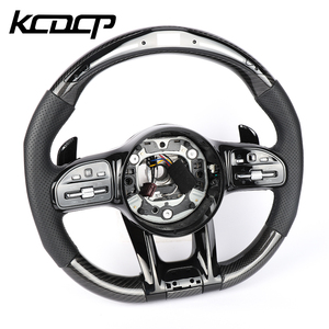 Ajuste para Benz Clase A A200 A180 A260 A45 C63 W205 W204 C300 W222 G55 G500 S63 S320 modelo antiguo a nuevo volante de fibra de carbono - Product Image 3