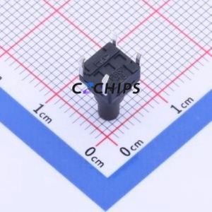 K2-1839DQ-P4SW-02 Tactile Switch Through hole Component (THT) Switch 2.5N Through Hole 6.2mm 6.2mm - Product Image 2