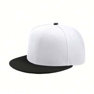 Casquette de baseball unisexe réglable à 6 panneaux, visière plate, logo personnalisé, hip-hop, polyester/coton, visière large, snapback, pêche, extérieur - Product Image 4