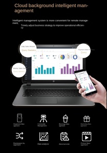 Machine à boisson protéinée Wifi intelligente personnalisée entièrement automatique avec écran tactile LCD HD de 22 pouces - Product Image 5
