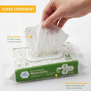 Offre Spéciale Lingettes Humides Jetables pour Doudounes, Logo Personnalisé en Usine, Multi-Effets pour Nettoyer les Taches des Doudounes, Écologiques - Product Image 1