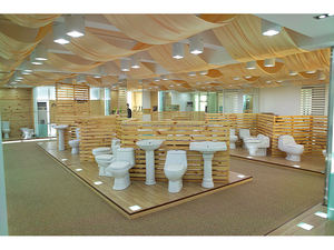 Inodoro de Cerámica Moderno Blanco Alargado de Dos Piezas para Baño con Doble Descarga y Cierre Suave - Product Image 6