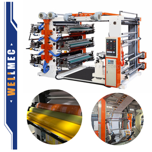 2 4 6 màu máy in flexo túi giấy nhựa máy in flexo sáu màu giá máy in - Product Image 1