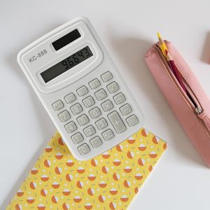 เครื่องคิดเลขพกพาขนาดเล็ก8หลักแสดงเครื่องคิดเลขมาตรฐาน, เครื่องคิดเลขมือถือ8หลักสำหรับเด็กนักเรียน - Product Image 3