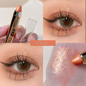 Maquillage des yeux 6 couleurs crayon ombre <span class=keywords><strong>à</strong></span> paupières scintillant <span class=keywords><strong>nacré</strong></span> brillant paillettes <span class=keywords><strong>fard</strong></span> <span class=keywords><strong>à</strong></span> paupières bâton étanche sec liquide <span class=keywords><strong>fard</strong></span> <span class=keywords><strong>à</strong></span> paupières taille régulière - Product Image 3