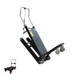 Monte-escalier électrique robuste en acier inoxydable, chariot de transport portable pour le déplacement de meubles, d'appareils électroménagers et de marchandises vers le haut/vers le bas - Product Image 4