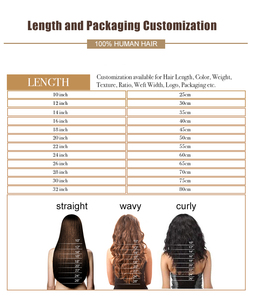 وصلات شعر بشري طبيعية مسبقة الربط بالكيراتين من U Glamour، شعر ريمي طبيعي مزدوج السحب للصالونات المهنية - Product Image 6