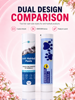 Pâte Gel Cosmétique Nutritionnelle en Gros 120ml Emballage Tube Aluminium-Plastique Écologique Bouchon à Vis Impression UV Couleur Personnalisée