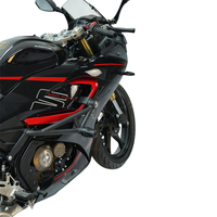Nouvelle barre de protection moteur avant QJMOTOR SRK 150 en acier au carbone, cadre anti-chute pour moto de stunt et course