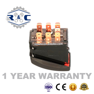 R & C สวิตช์ไฟเตือนฉุกเฉินอัตโนมัติคุณภาพสูง1241288สำหรับ Opel Vauxhall <span class=keywords><strong>Corsa</strong></span> <span class=keywords><strong>b</strong></span>/combo สวิตช์เตือนไฟอันตรายรถยนต์ - Product Image 2