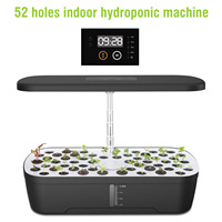 Système de culture hydroponique verticale biologique pour pot de fleurs intelligent Cultivateur domestique de légumes avec lumière de culture LED pour plantes d'intérieur