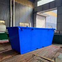 Meilleures ventes Skip Bin Benne à ordures pour le béton Fer à rouler Conteneur de collecte des déchets pour le transport
