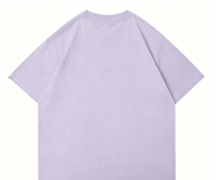 T-shirt personnalisé imprimé Kornit 100% coton, style rétro pop art graffiti, imprimé haut-parleur musical vibrant, coupe oversize, streetwear éco-responsable