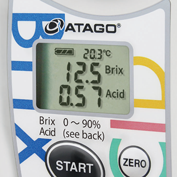 Portable <b>Auto</b> Digital Refractometer Pocket Brix-Acidity <b>Meter</b> Multi Fruits Kit PAL-BX|ACID F5 - Product Image 2