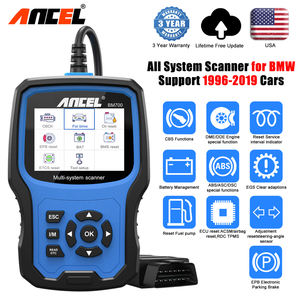 ANCEL BM700 Pro USA EU Warehouse Scan Tool Réinitialiser l'enregistrement de la batterie Tout le système Nouveau Scanner OBD2 Mise à jour gratuite à vie pour <span class=keywords><strong>BMW</strong></span> - Product Image 4