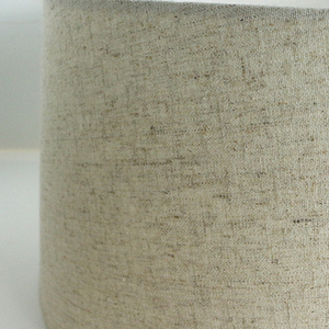 Bán Buôn Đơn Giản Bắc Âu Bảng Đèn Bìa Lớn Màu Be Linen Vải Chụp Đèn Đế Chế Ánh Sáng Bóng Râm - Product Image 6