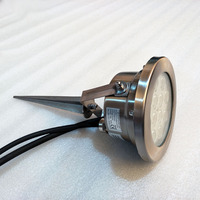 Projecteurs LED à faible tension pour extérieur, RGB, IP68, en acier inoxydable, pour allée, souterrain, 12V, 24V, 220V, éclairage paysager, piquet de jardin