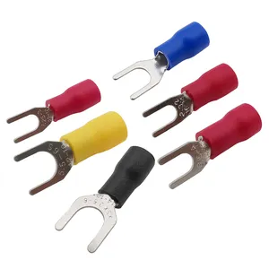 SV Elektrische Crimp klemme Isoliertes Kabel Rundes Ende U-Typ Gabelspaten-Kabelst ecker SV1.25/2/3.5/5.5 Crimp klemme