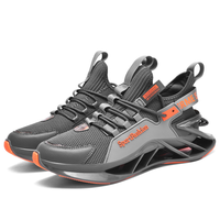 Chaussures de sport pour hommes, grande taille, à lacets, en mesh synthétique, antidérapantes, légères et amortissantes