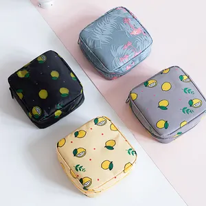 Tùy Chỉnh Logo Riêng Đẹp Nhỏ Son Môi Túi In Pattern Son Môi Trang Điểm Túi Polyester Mỹ Phẩm Pouch Trường Hợp Eva