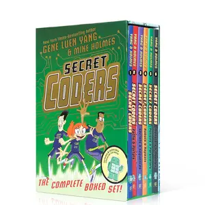 كتب أفلام كوميكس سيكرت Coders للأطفال للقراءة
