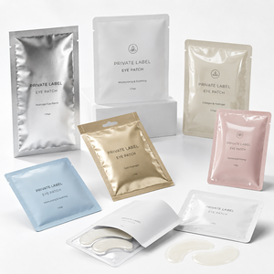 Parches de Ojos con Péptidos PDRN, Mascarilla Coreana de Hidrogel de Colágeno para Debajo de los Ojos, Antienvejecimiento, Antiojeras, Iluminadora, Reafirmante, Etiqueta Privada - Product Image 1