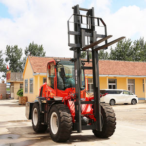 יצרן סיני מלגזות שטח 4x4 2-5 טון דיזל, מלגזות שטח לעבודות מחוץ לכביש, להובלת חומרים - Product Image 5