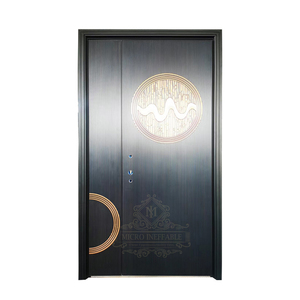 <span class=keywords><strong>Porte</strong></span> <span class=keywords><strong>d</strong></span>'<span class=keywords><strong>entrée</strong></span> en acier inoxydable de haute qualité, résistante à la rouille, pour usage résidentiel, <span class=keywords><strong>avec</strong></span> serrure à code électronique, trappe pour chat et ventilateur - Product Image 4