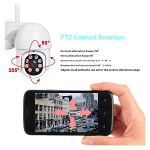 Hệ thống giám sát ngoài trời wifi không dây 8 kênh HD với âm thanh 6 triệu pixel Màn hình giám sát từ xa lưu trữ dữ liệu đám mây - Product Image 4