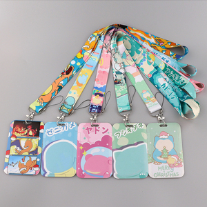 Slide Id Card Holder Spot Wholesale Cool Card Holder Anime Series Lanyard Card Holder