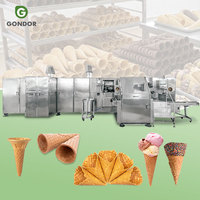 Promotion Hivernale : Ligne de Production Industrielle de Gaufrettes et Cornets de Glace à Prix Mini - Machine à Gaufres et Cornets de Glace