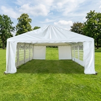 Tente de réception en acier Suihe personnalisée pour événements de luxe en plein air, mariages, avec installation facile et garantie d'un an