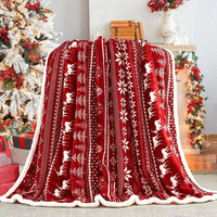 Couverture de luxe coffrets cadeaux de noël présents couvertures 2026 vente chaude épais polaire chaud voyage jeter couverture