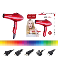 Sèche-Cheveux Professionnel MAC 5000 W Puissant à Ions Négatifs, Sèche-Cheveux de Salon de Coiffure Puissant, Sèche-Cheveux tout-en-un